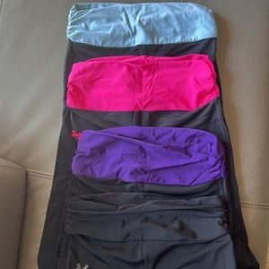 4 pairs-Under Armour Workout Capri Leggings